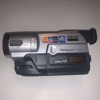 Sony Handycam CCD-TRV608 Hi8 Camcorder NTSC XRay Ghost Hunting IR