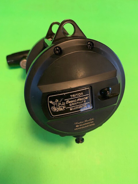 SHIMANO TRITON BEASTMASTER 20/50 GRAPHITE 2-SPEED LEVER DRAG