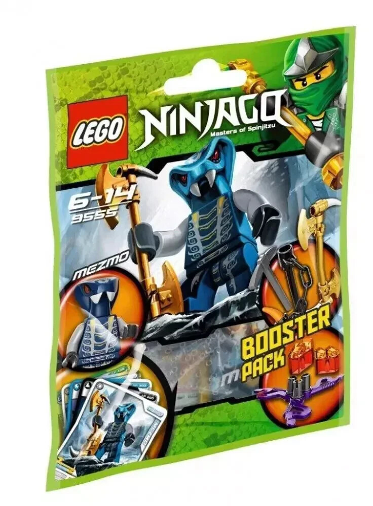 LEGO NINJAGO MEZMO BOOSTER PACK 9555 NEW SEALED | eBay
