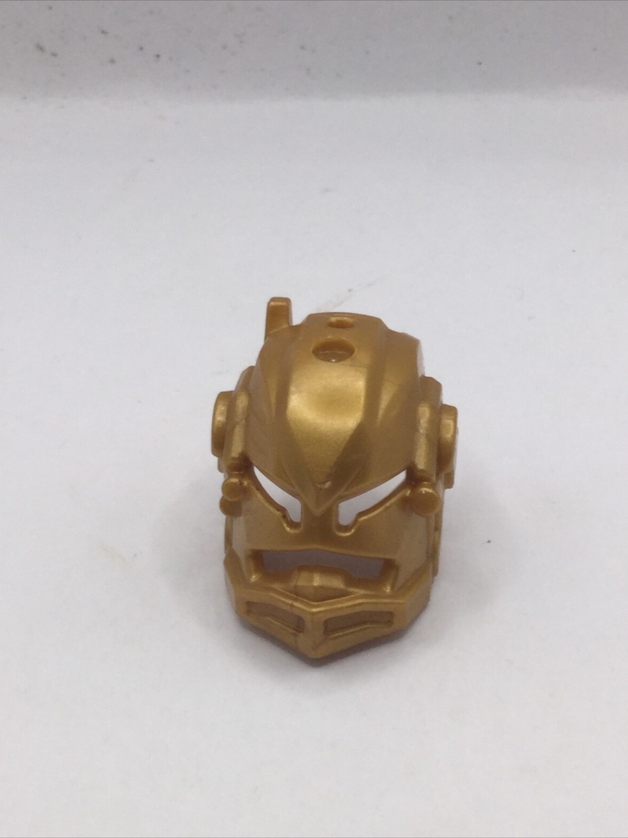 11276 Lego Hero Factory Head (Rocka 2013) Pearl Gold Helmet | eBay