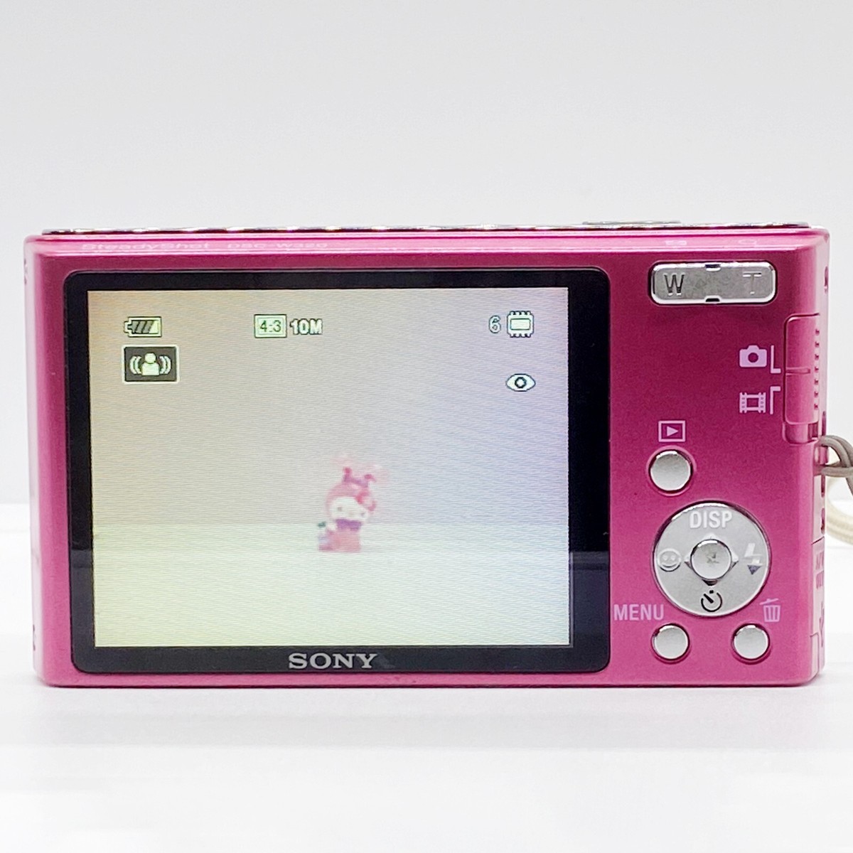 SONY DSC-W320 Digital Camera Pink Cyber-shot 14.1 MP 3.0x Zoom