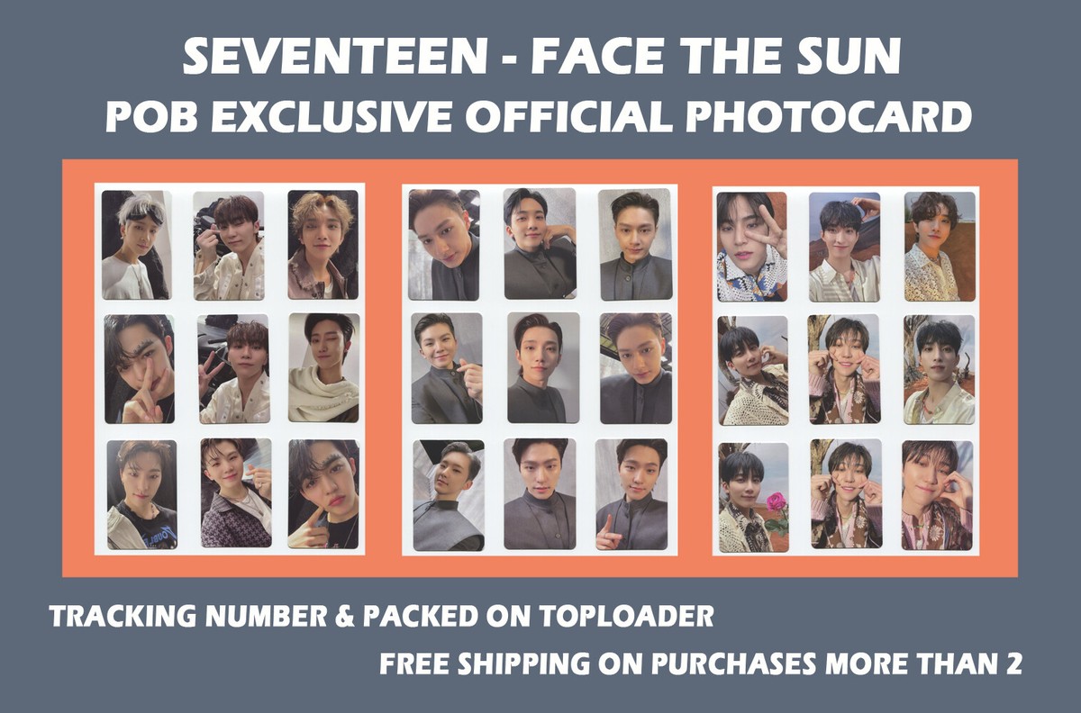 SEVENTEEN - FACE THE SUN 4th Album POB WEVERSE EXCLUSIVE OFFICIAL