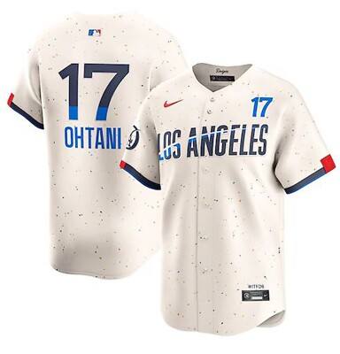 Shohei Ohtani #17 Dodgers Men's City Connect Replica Jersey | eBay