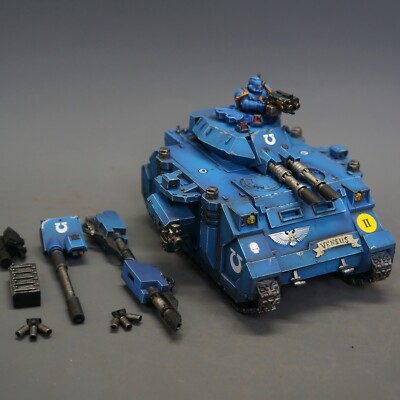 WH40K OOP METAL Predator Annihilator Pro Painted - Iron Hands Tank
