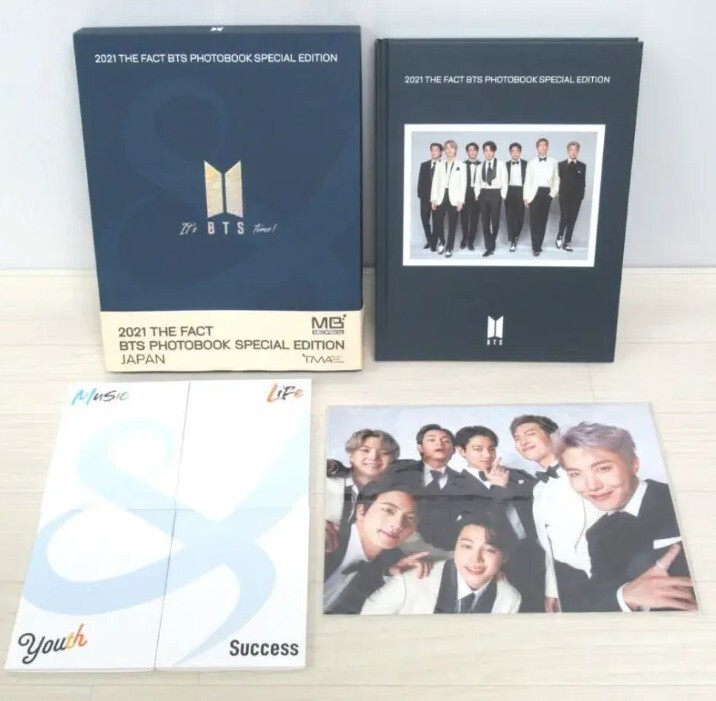 BTS 2021 THE FACT Photo Book Special Edition With Bromide Photo