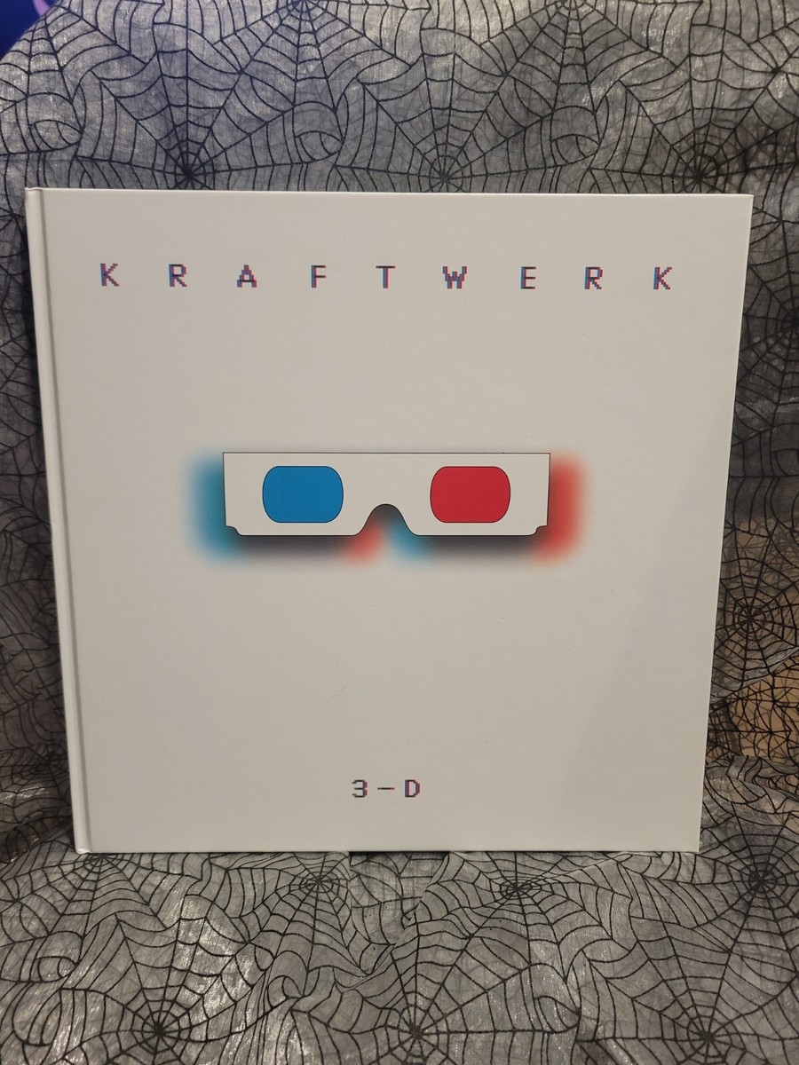 KRAFTWERK 3-D Ralf Hutter Hardcover Art Book W 3d Glasses 2011