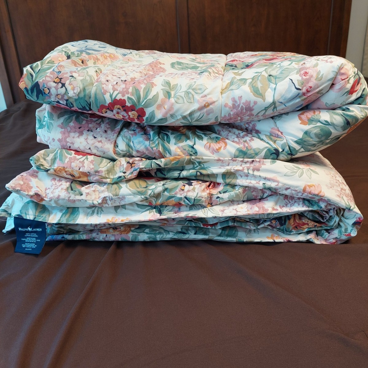 Vintage RALPH LAUREN COMFORTER ALLISON FLORAL Full / Queen