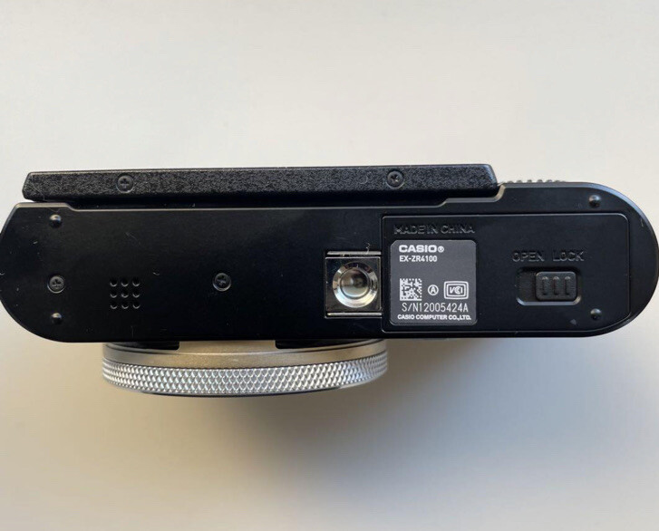 Casio Exilim EX-ZR4100 Digital Camera Black Silver Tested | eBay