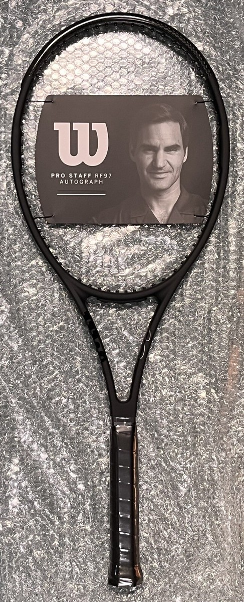 New Wilson Pro Staff RF97 v13 Roger Federer Autograph 4 1/2 Racket