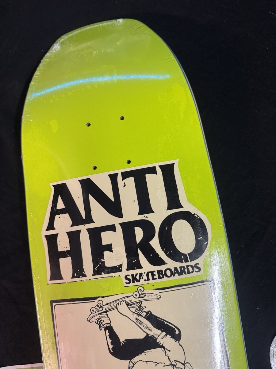 RARE Anti Hero Jeff Grosso Lance Mountain Art Shaped Skateboard