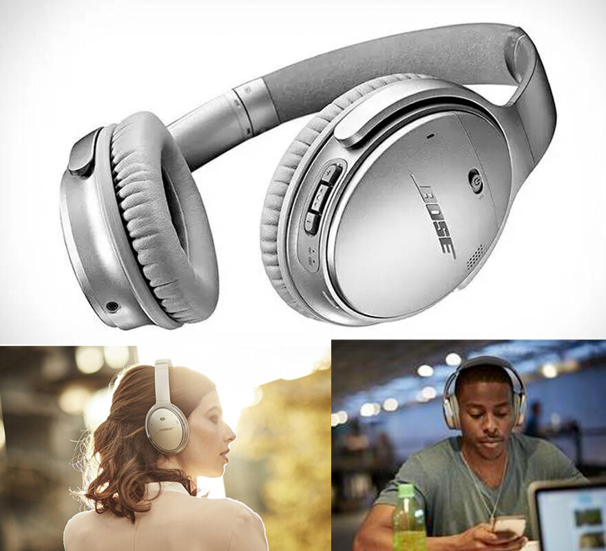 Bose QuietComfort 35 (Series I) Wireless Headphones Noise