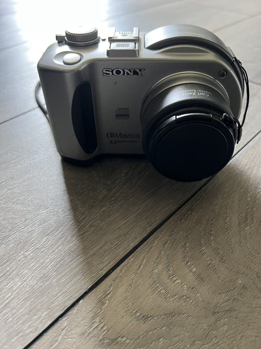 Sony Mavica MVC-CD300 3.3 MP Digital Camera - Silver for sale