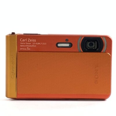 Sony Cyber-shot DSC-TX30 18.2MP Digital Camera - Orange for sale
