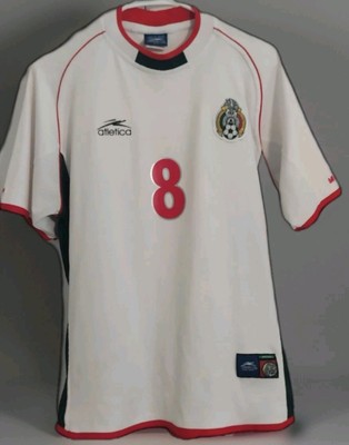 Atletica Mexico 2002 World Cup Alberto Garcia Aspe Jersey Size