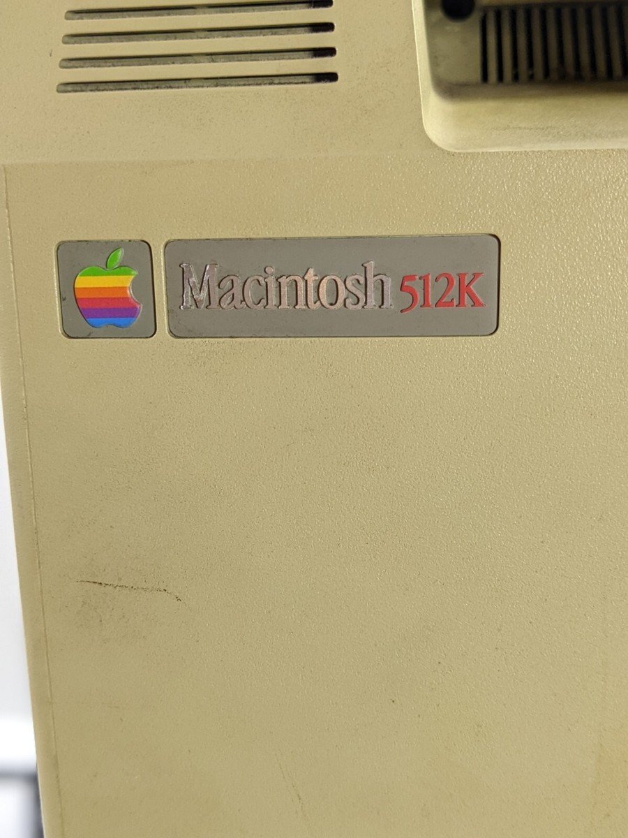 Macintosh 512K M0001WP ヨーロッパ Macintosh 512K M0001WP ヨーロッパ