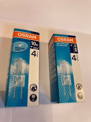 Osram Halostar Starlite 64415S 64425S Halogen Lamp G4 10W 20W 12V