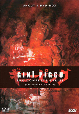 Guinea Pig , Part 1-6 , + 2 making offs , 4 DVDs , uncut , NEW