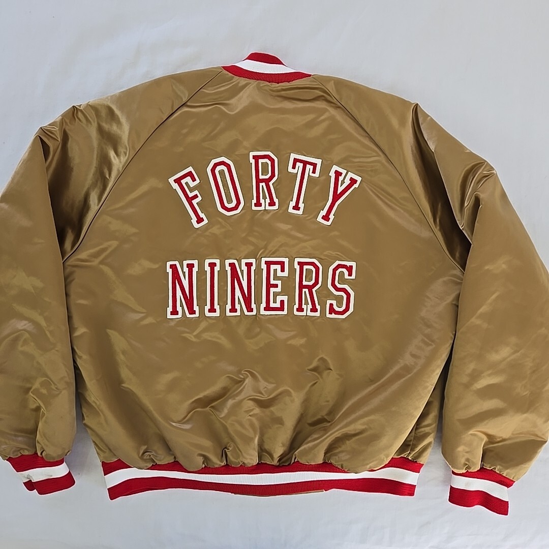 Vintage 90s San Francisco 49ers Forty Niners Chalk Line Jacket