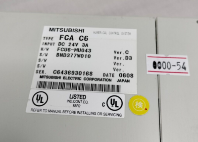 Mitsubishi FCA C6 FCAC6 FCU6-MU043 Meldas C6 Numerical Control