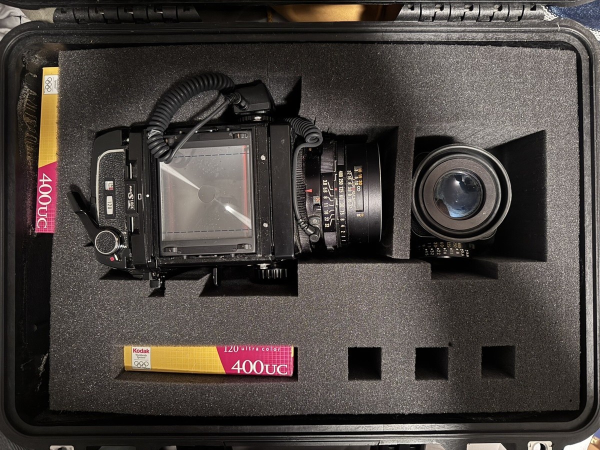 Mamiya RB67 Pro S w/ Sekor 127mm F3.8 Lens, Flash Sync Cable