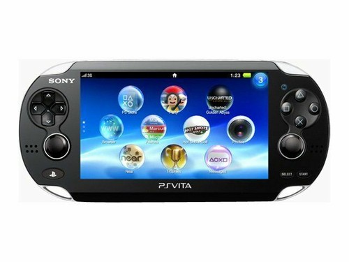 SONY Playstation PS Vita 3G / Wi-Fi Model Crystal Black PCH-1100