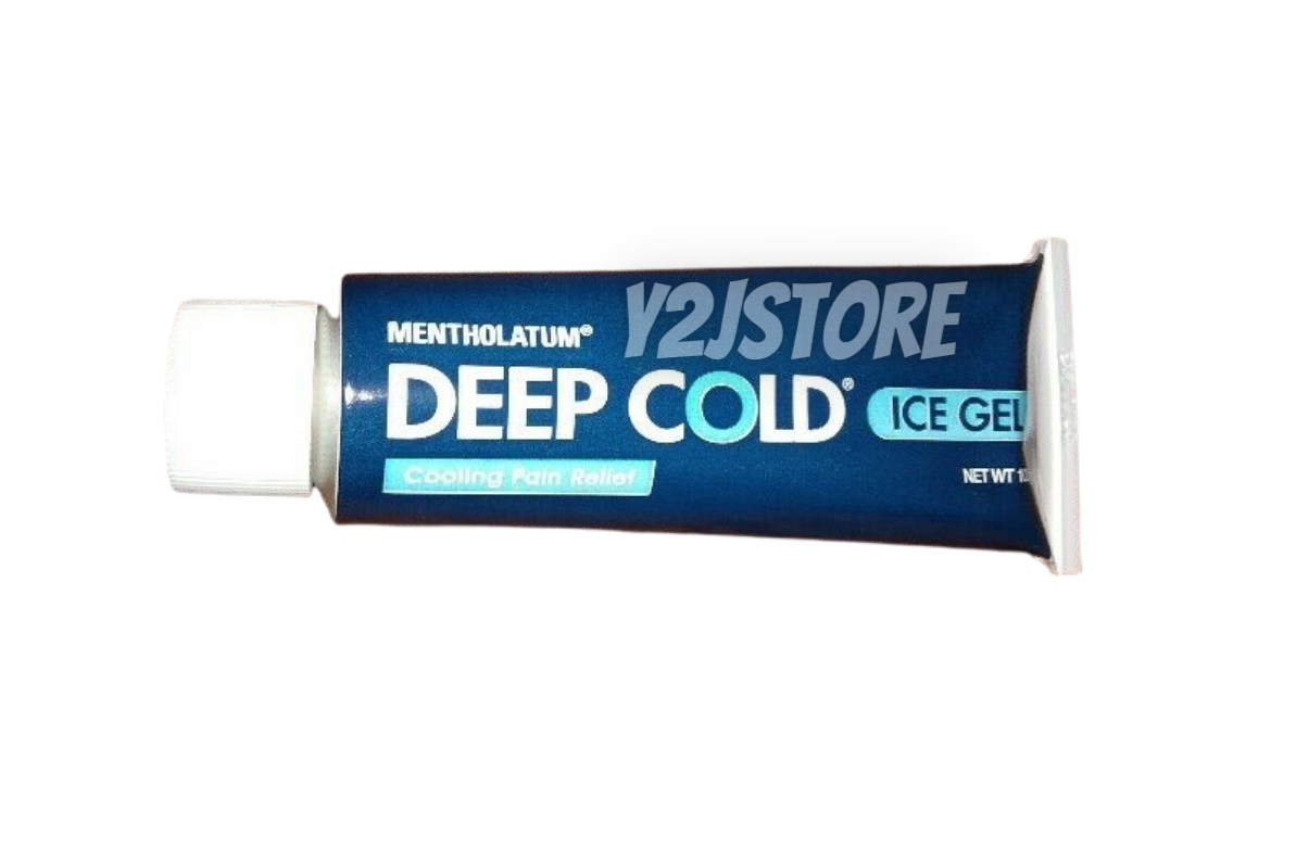 2X 100G Mentholatum Deep Cold Ice Gel Therapy Cooling Pain Relief