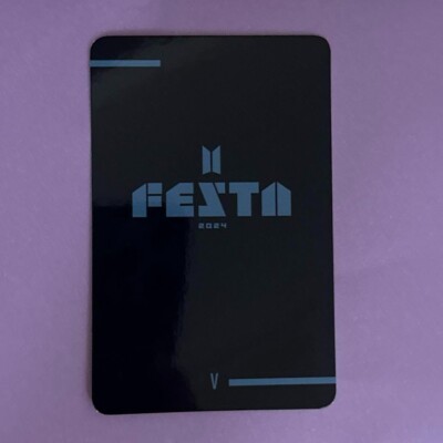 BTS V Taehyung FESTA 2024 ARMY ZONE Official Photocard JPFC photo