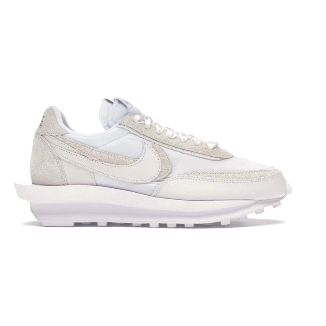 Nike sacai x LDWaffle White Nylon for Sale | Authenticity