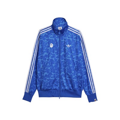 Adidas Originals x Bape FB TT (Blue) Track Top AOP Men's Jacket