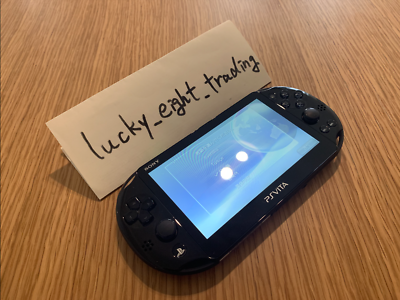 PS Vita Black PCH 2000 ZA11 Console only PSV Slim [H] | eBay