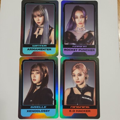 AESPA Official Chracter Photocard Girls The 2nd Mini Album KWANGYA