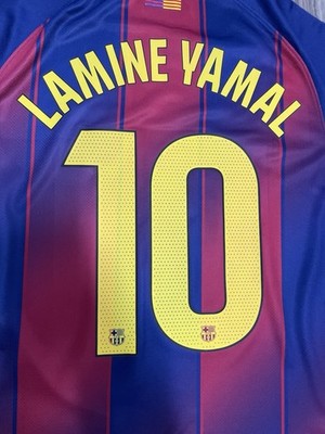 Nike Fc Barcelona Lamine Yamal 10 Home soccer jersey 25/26 Size XL