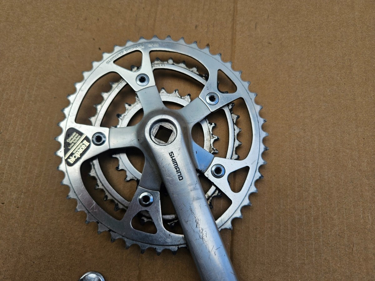 Vintage Shimano Deore XT 175mm Triple Crank Arm FC-M730 Drive Side