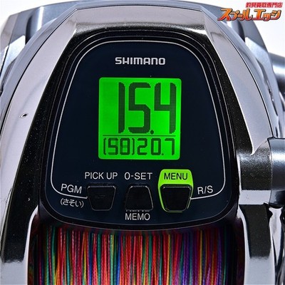 Mint】14 SHIMANO FORCE MASTER 6000 Electric Reel Right Handle From