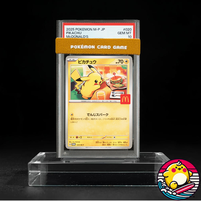 PSA10 マック ピカチュウ 020/M-P プロモ XY Pikachu PSA 10 Pikachu