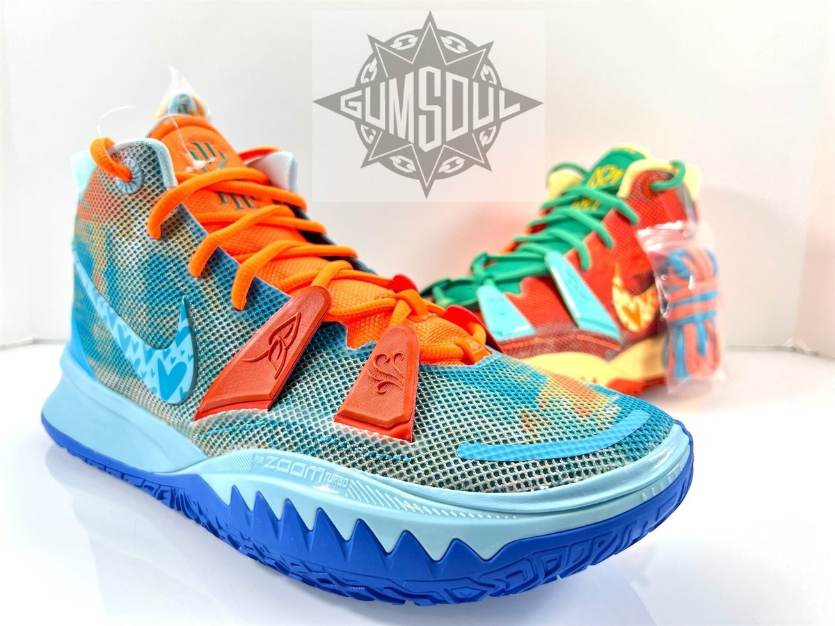 NIKE KYRIE 7 x SNEAKER ROOM MOM FIRE & WATER MULTI-COLOR DO5360