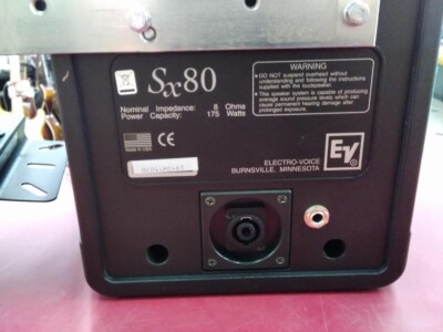 Electro Voice EV SX80 Speaker | eBay