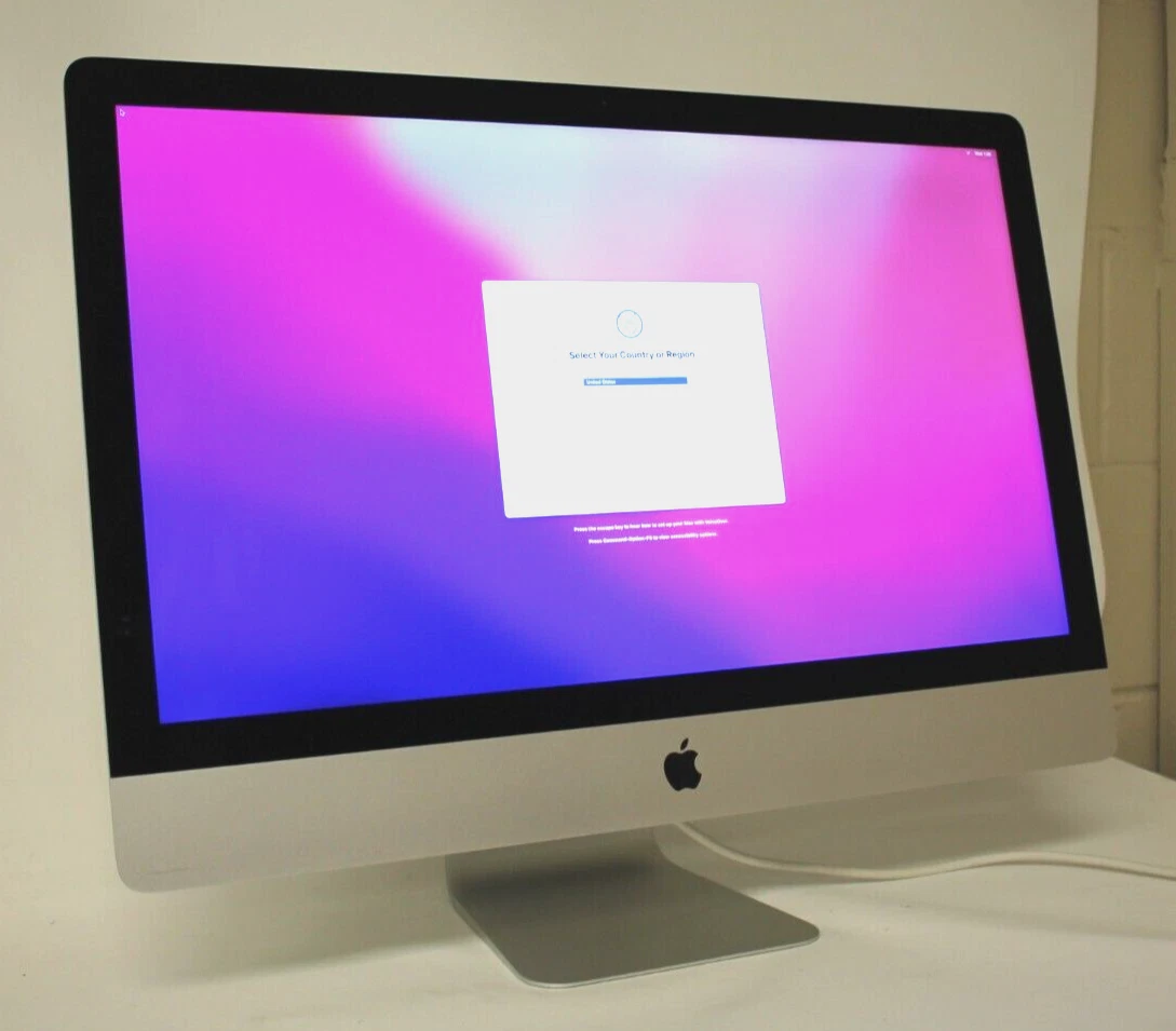 Apple iMac 2017 Release Year Apple All-in-Ones-In - One Computers