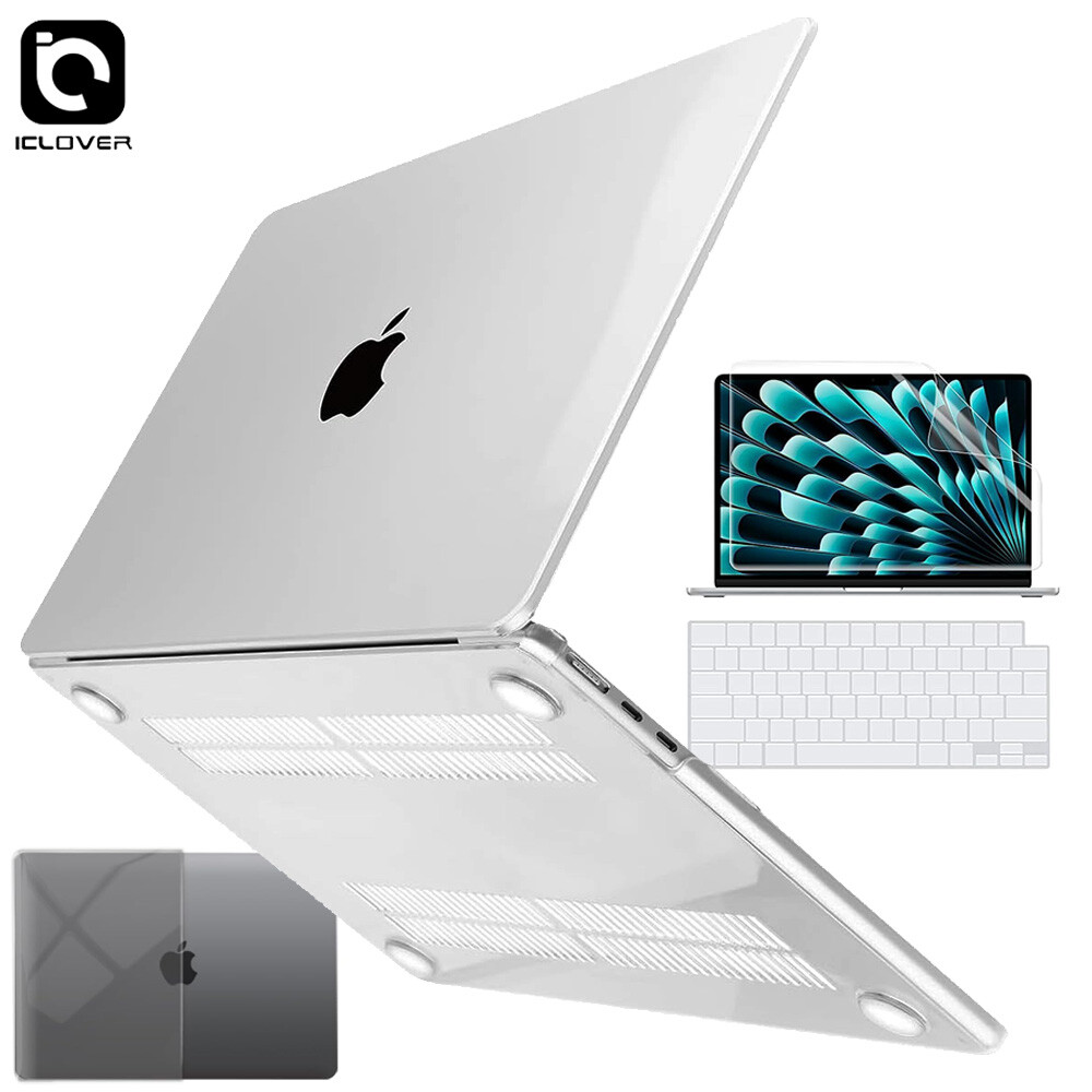 Hard Shell Case for MacBook Air 15 Inch +Keyboard +Screen Cover