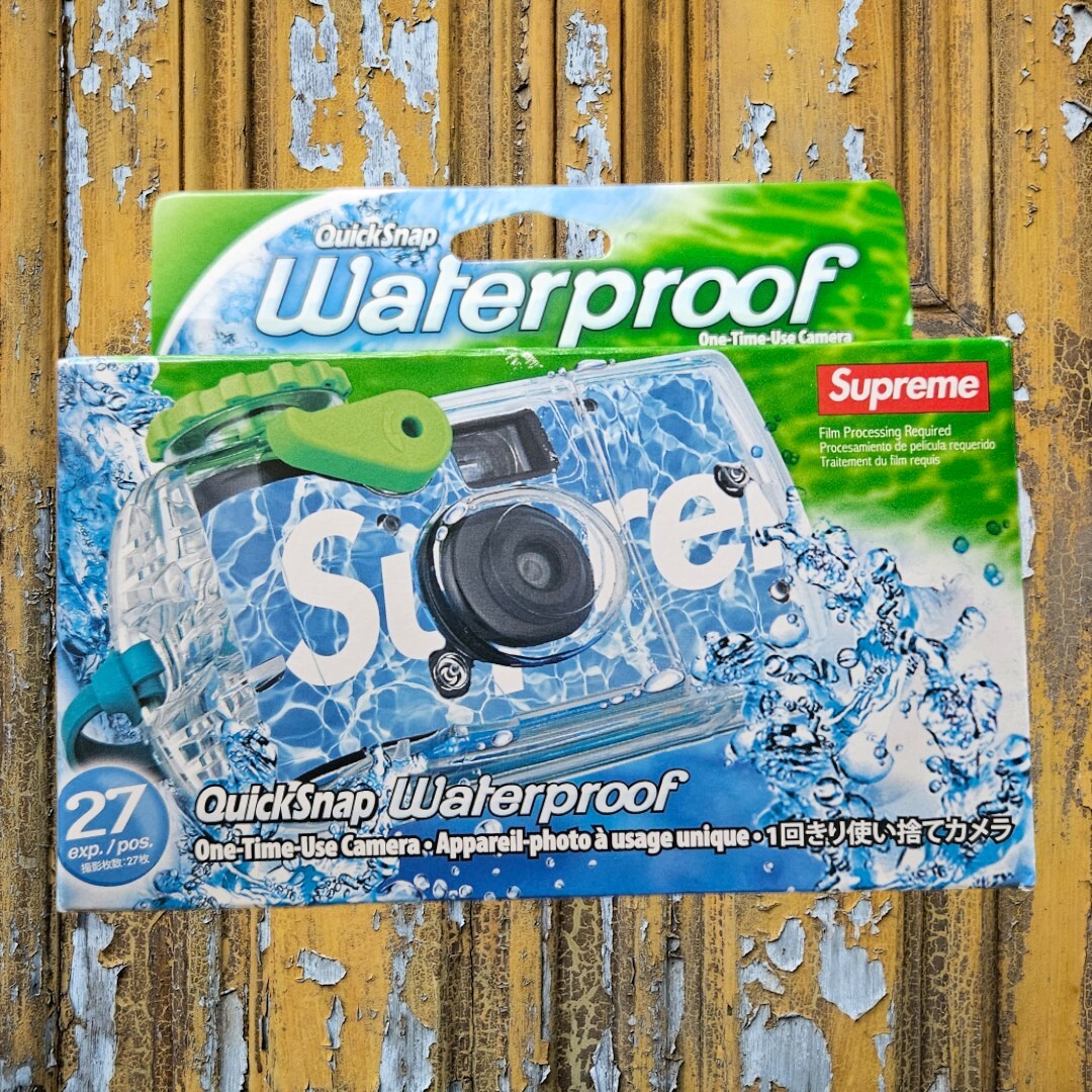 Supreme Fujifilm Disposable Waterproof One-Time-Use Camera Brand