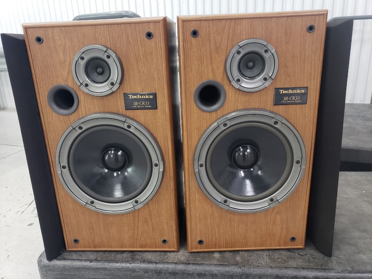 Technics SB-CR33 , 2 Way Speaker System, Pair (2 speakers) | eBay
