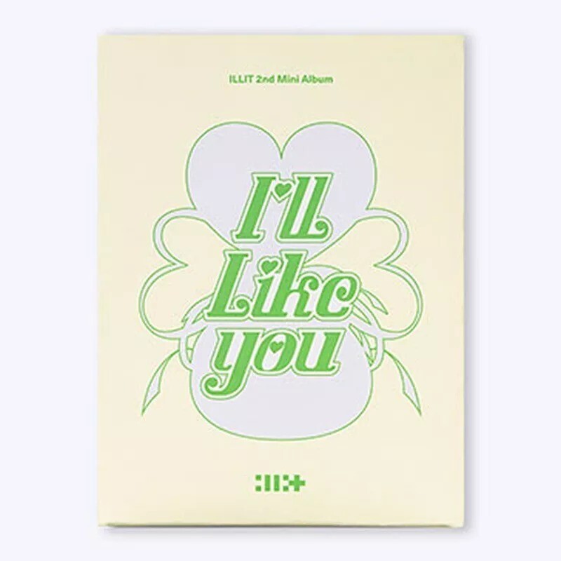 ILLIT [I'LL LIKE YOU] 2nd Mini Album WEVERSE Ver/QR Karte+7Foto