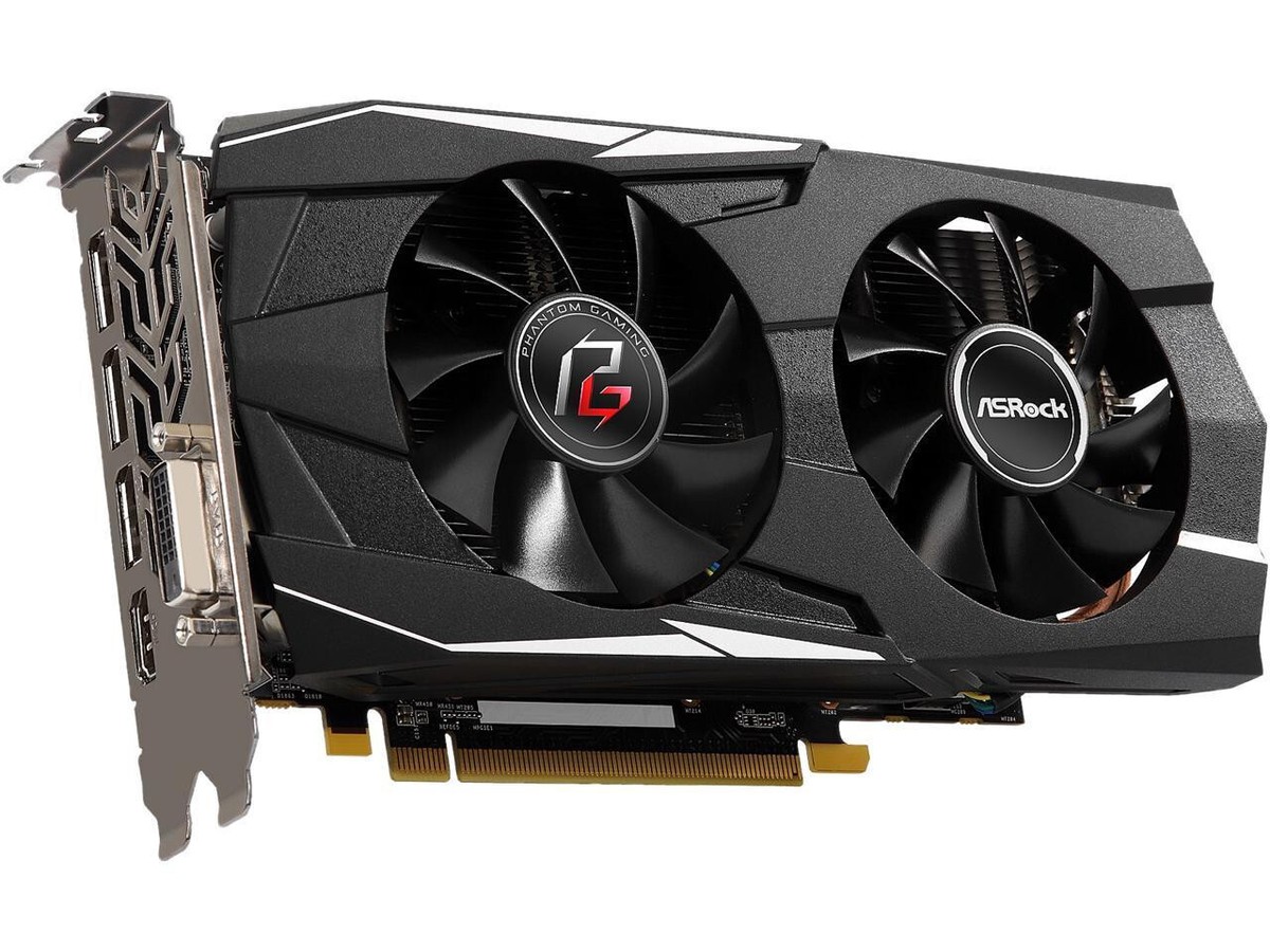 ASRock Phantom Gaming D Radeon RX 570 DirectX 12 RX570 4G 4GB 256