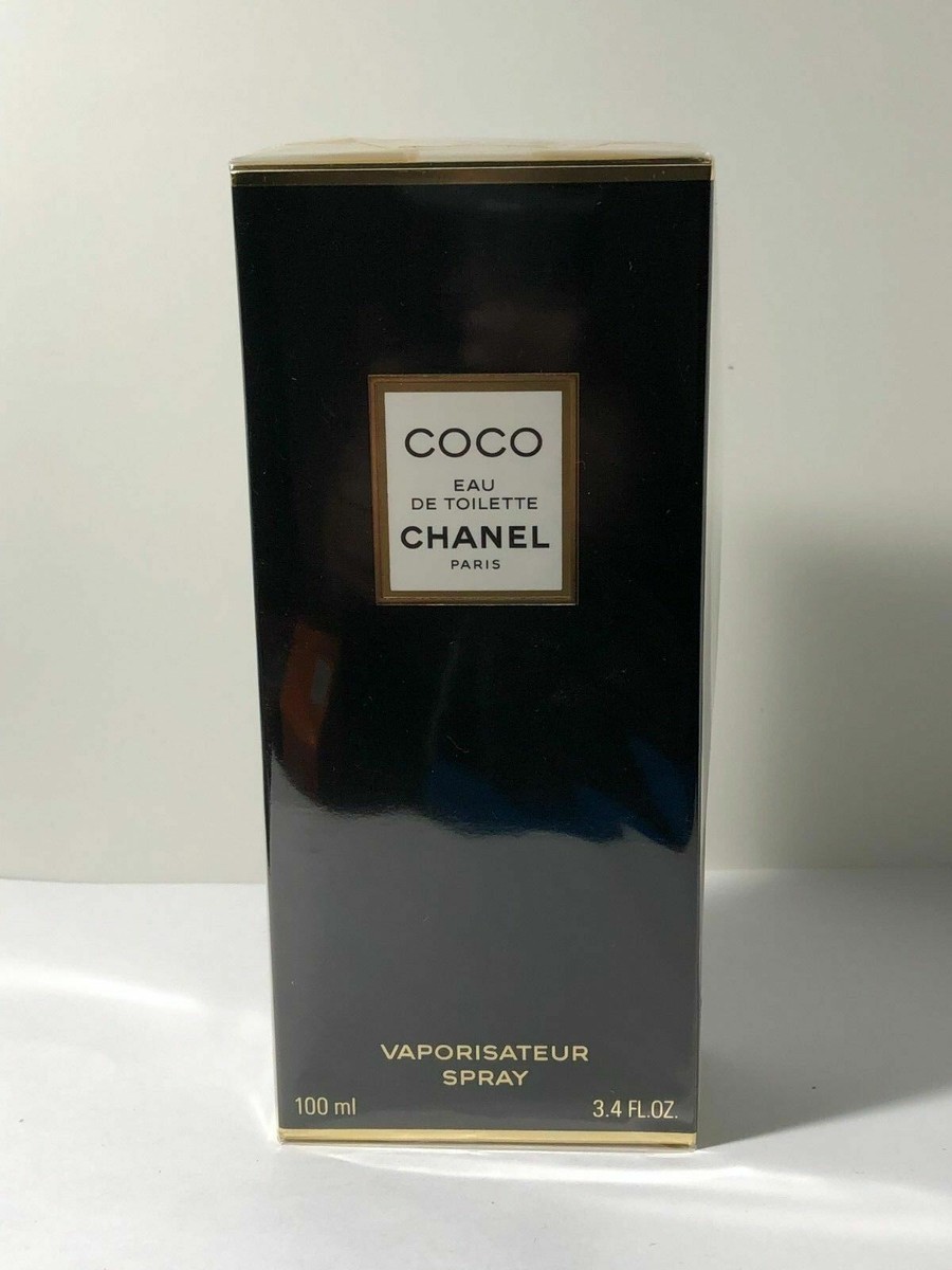 Authentic Coco Chanel Eau de Toilette Spray 3.4oz / 100ml NEW