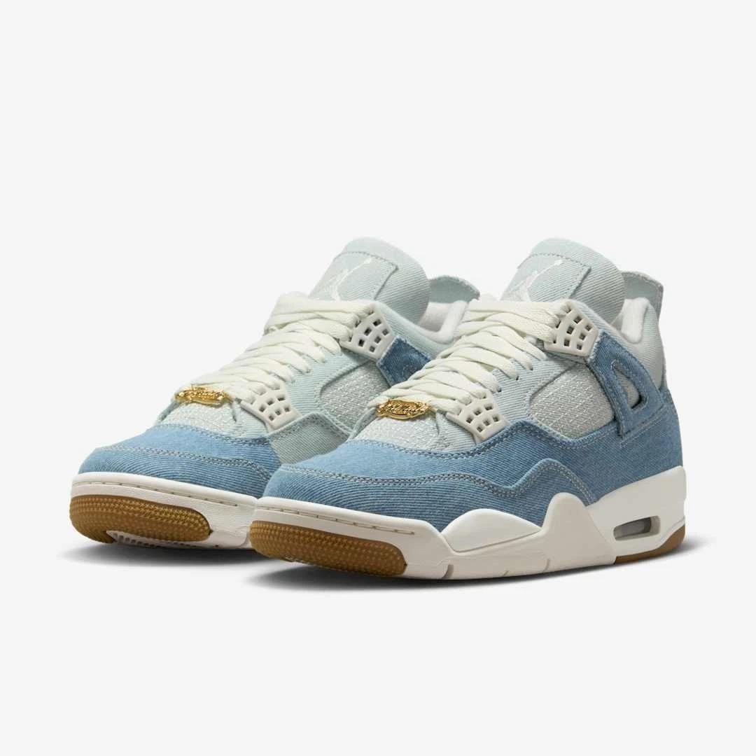 Nike Air Jordan 4 Retro TEX Denim Worn Blue (Women's) IB6716-100