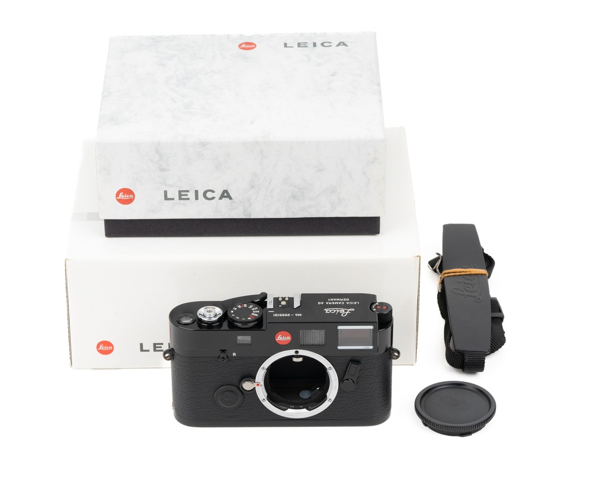 Ex++ Leica M6 TTL ICS 0.85 Camera Body Black Paint Limited Edition