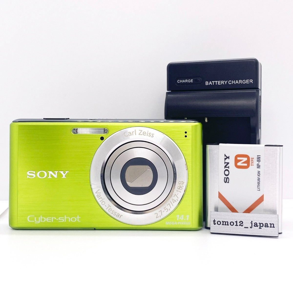 SONY DSC-W530 Green Digital Camera Cyber Shot 14.1MP 4x Optical