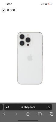 Apple iPhone 13 Pro - 128GB - Silver (Unlocked) | eBay