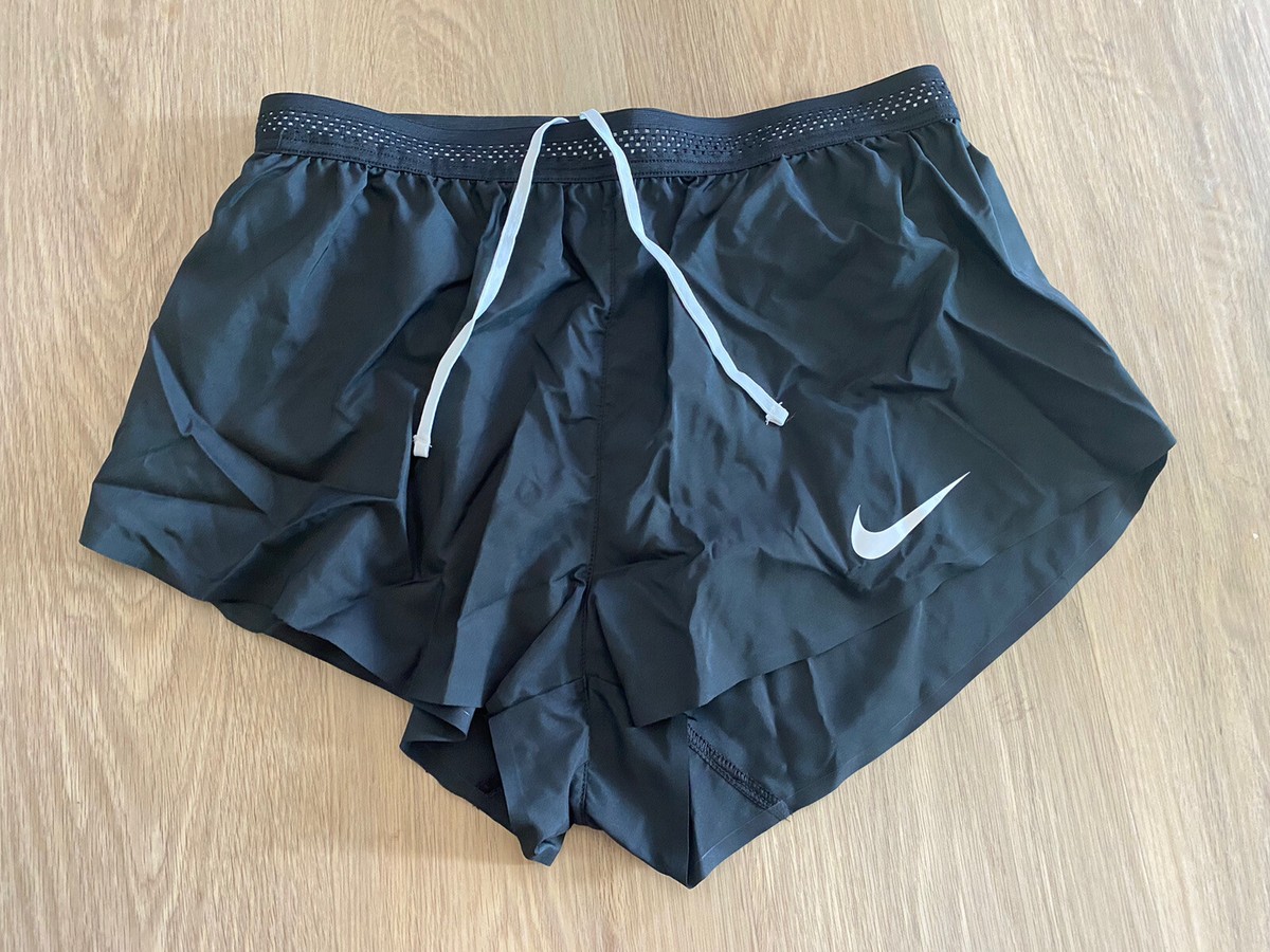 Nike Men's Pro Elite Racing Black Running Shorts. Made in USA