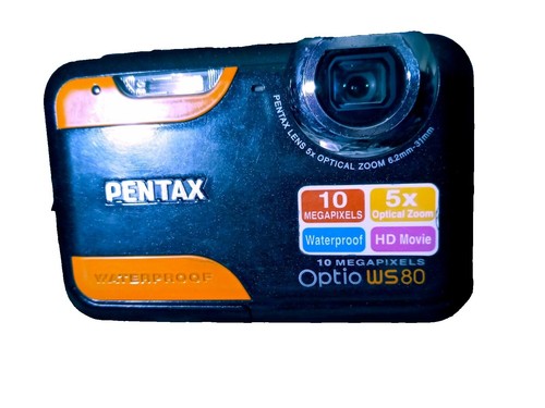 Pentax Optio E85 12.1 MP 3x Optical Zoom Point and Shoot Digital